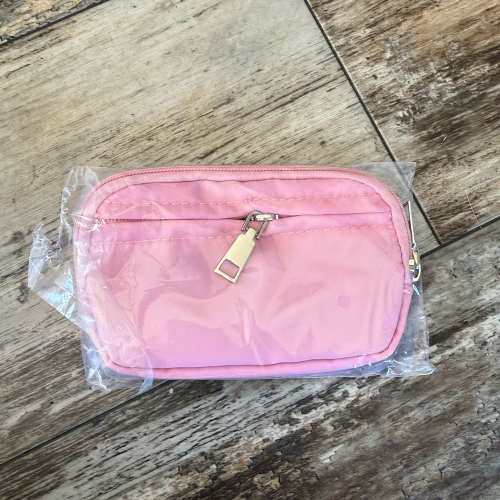 2 for $10 sale: NWT Manutox The Iris' Wallet, lanyard wristlet - baby pink